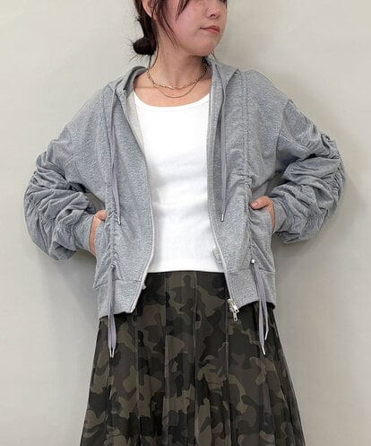 ZMTGE11150 al'aise modulation ドロストコードパーカー