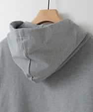 ZMTGE11150 al'aise modulation(アレーズモジュレーション) ドロストコードパーカー ライトグレー