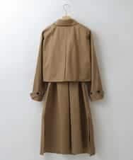 3Wayトレンチコート(S BEIGE): アウターanuans