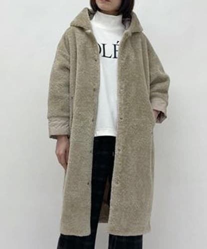 ZMUAW08260 al'aise modulation キルテッドジョイントボアコート