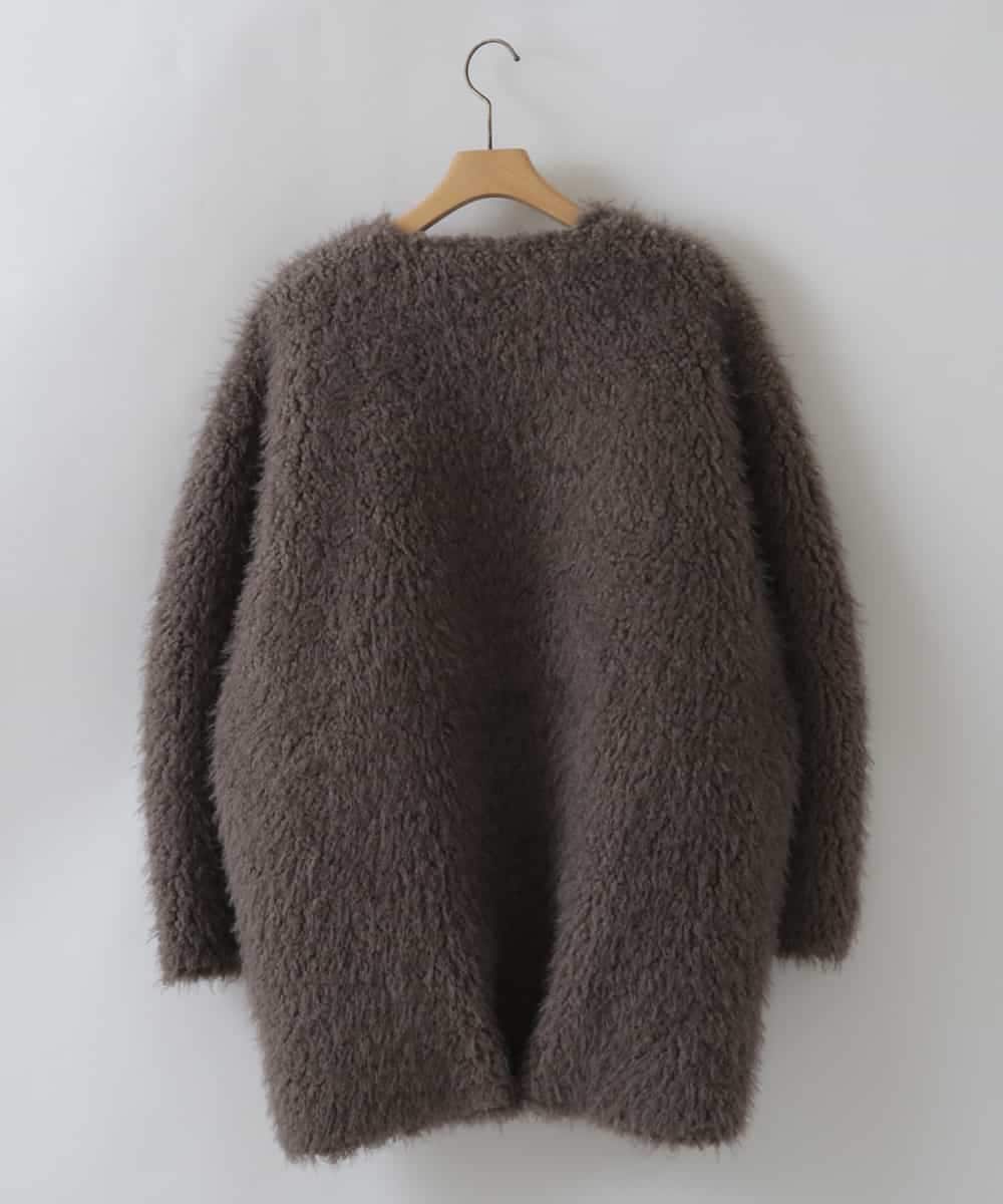 ZMUAW10320 al'aise modulation(アレーズモジュレーション) 【2WAY】エコファーコート カーキ