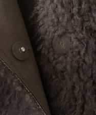 ZMUAW10320 al'aise modulation(アレーズモジュレーション) 【2WAY】エコファーコート カーキ