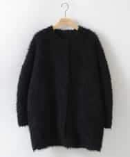 ZMUAW10320 al'aise modulation(アレーズモジュレーション) 【2WAY】エコファーコート ブラック