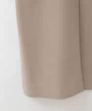 ZMUCE20430 al'aise modulation(アレーズモジュレーション) サイドスリットノーカラーコート ベージュ