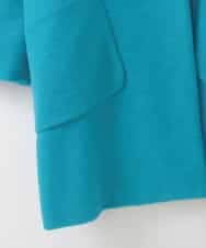 ZMUCE24360 al'aise modulation(アレーズモジュレーション) BIGポケットオーバーシルエットコート ライトブルー