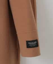 ZMUCE25310 al'aise modulation(アレーズモジュレーション) ウールブレンドシャツコート ベージュ