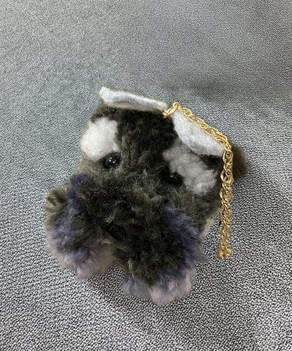 ZMYAE02029 al'aise modulation もこもこアニマルバッグチャーム