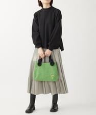 ZMYTW01023 al'aise modulation(アレーズモジュレーション) ジオメトリックモチーフブローチ ゴールド