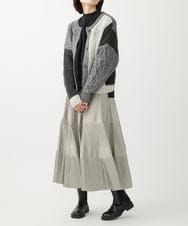 ZMYTW01023 al'aise modulation(アレーズモジュレーション) ジオメトリックモチーフブローチ シルバー