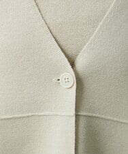 ZZSCS02270 modulation 切替デザインミラノカーディガン ベージュ