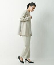 ZZSCS02270 modulation 切替デザインミラノカーディガン ベージュ