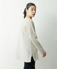 ZZSCS02270 modulation 切替デザインミラノカーディガン ベージュ