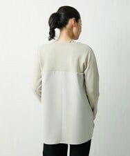 ZZSCS02270 modulation 切替デザインミラノカーディガン ベージュ