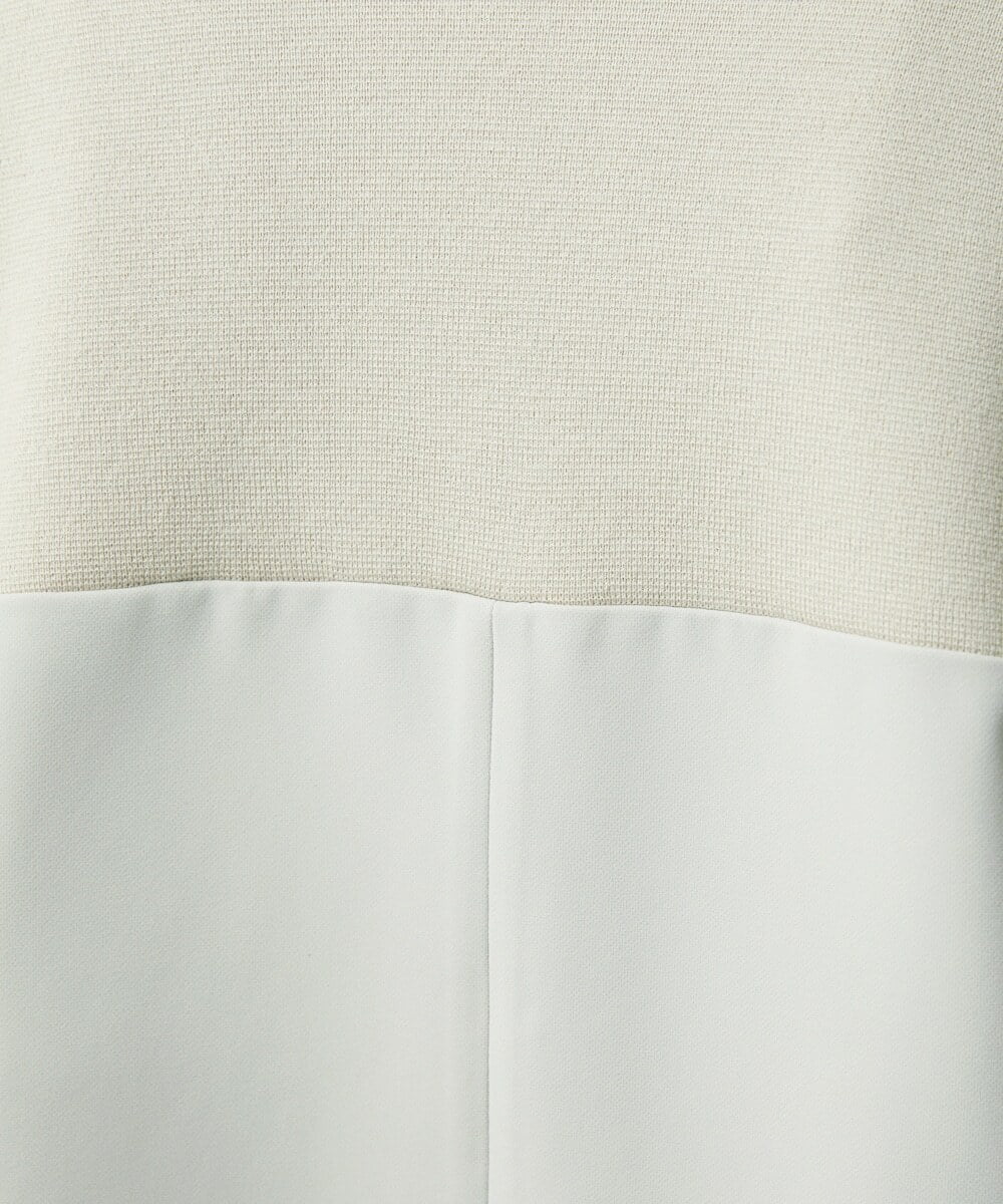 ZZSCS02270 modulation 切替デザインミラノカーディガン ベージュ